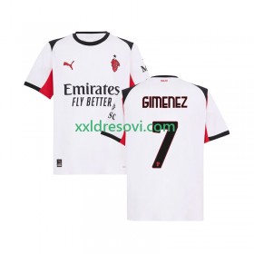 AC Milan Santiago Gimenez 7 Gostujući Nogometni Dres 2025-2026